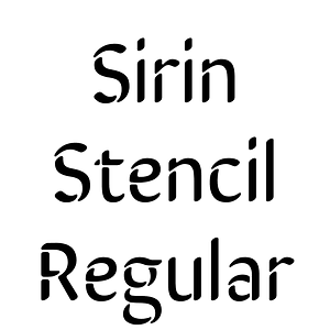 Sirin Stencil Regular