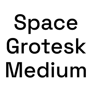 Space Grotesk Medium