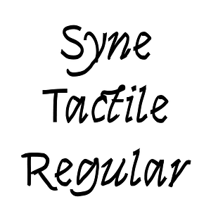 Syne Tactile Regular