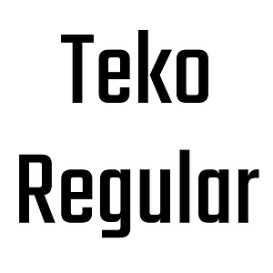 Teko Regular