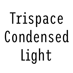 Trispace Condensed Light