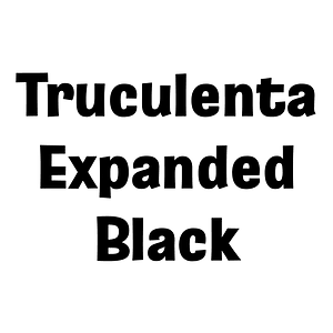 Truculenta Expanded Black