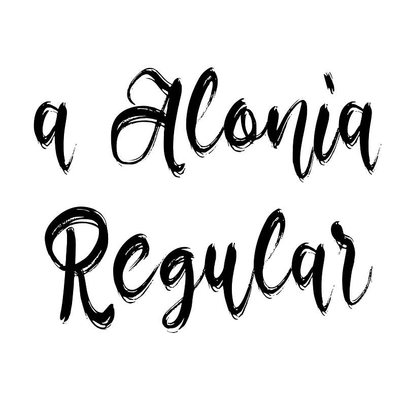 a Alonia Regular