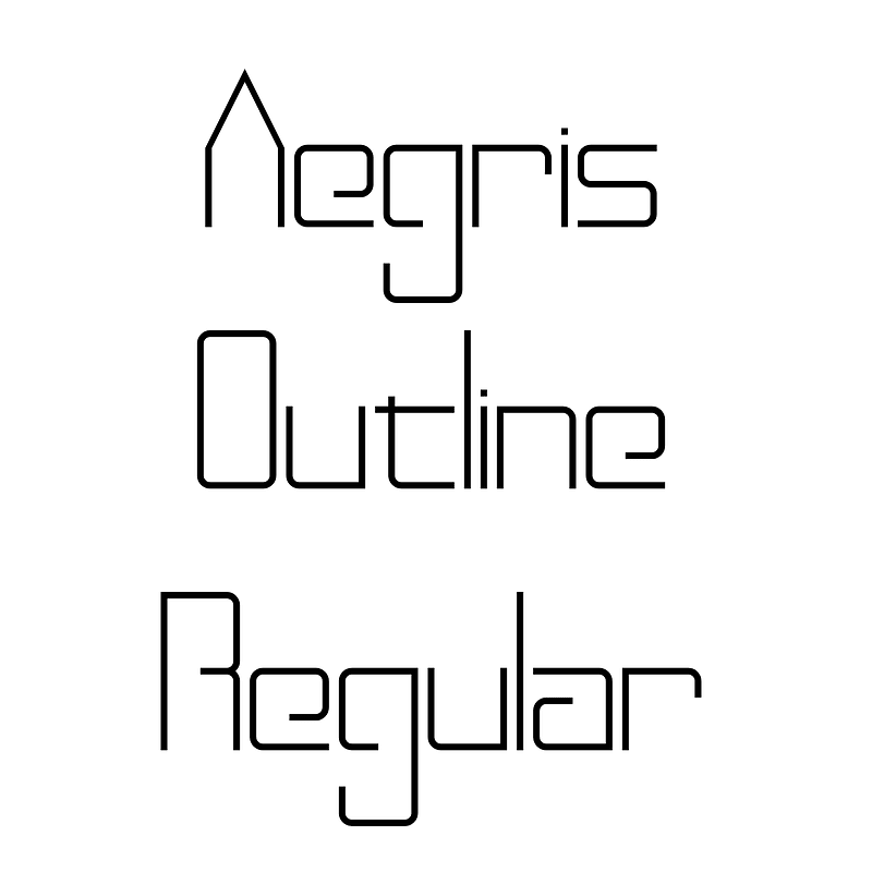 Aegris Outline Regular