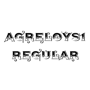 AgreloyS1 Regular