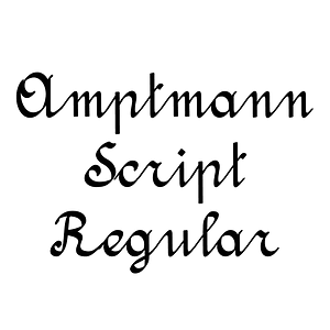 Amptmann Script Regular