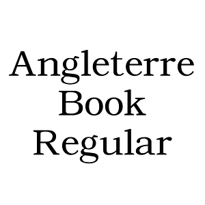 Angleterre Book Regular