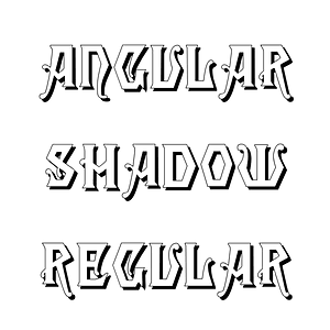 Angular Shadow Regular