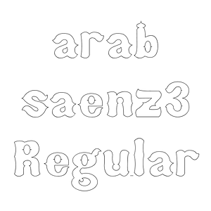 arab saenz3 Regular