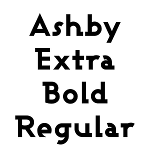 Ashby Extra Bold Regular