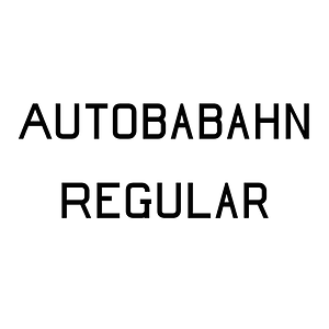 Autobabahn Regular