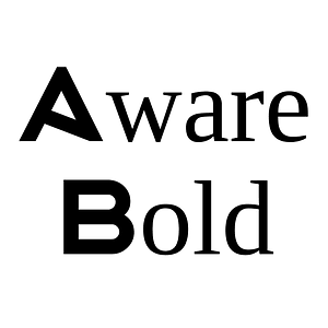 Aware Bold