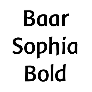 Baar Sophia Bold