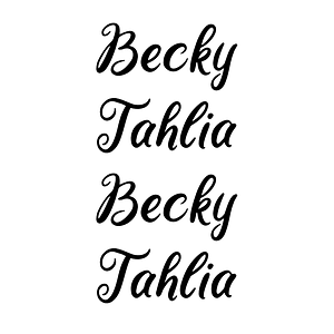 Becky Tahlia Becky Tahlia