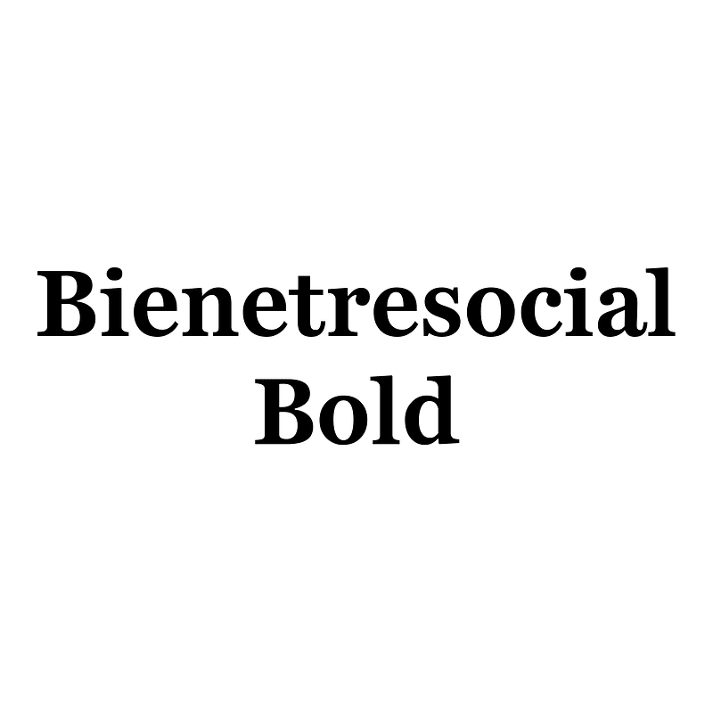 Bienetresocial Bold