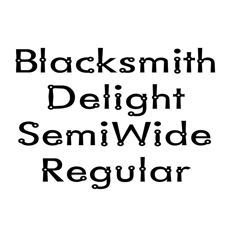 Blacksmith Delight SemiWide Regular