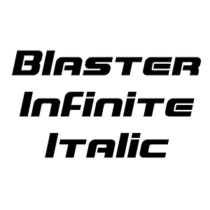 Blaster Infinite Italic