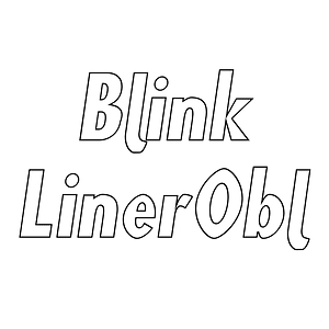 Blink LinerObl