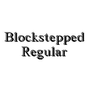 Blockstepped Regular