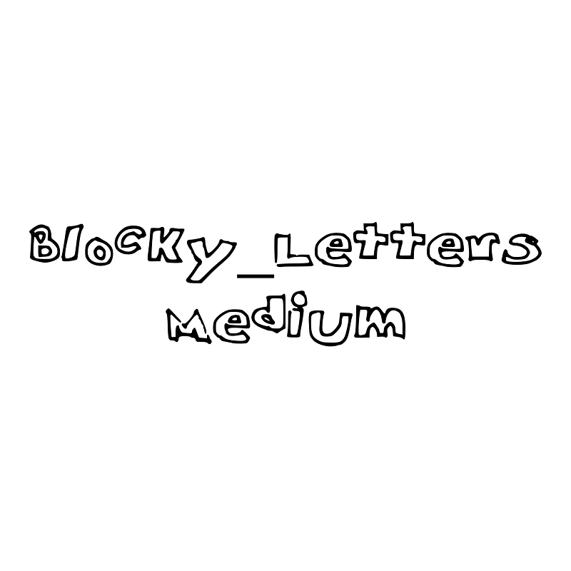Blocky_Letters Medium