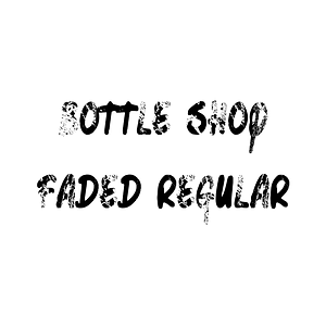 Bottle Shop Faded Regular