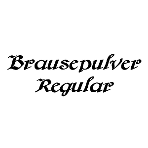 Brausepulver Regular