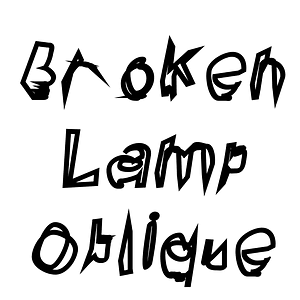 Broken Lamp Oblique