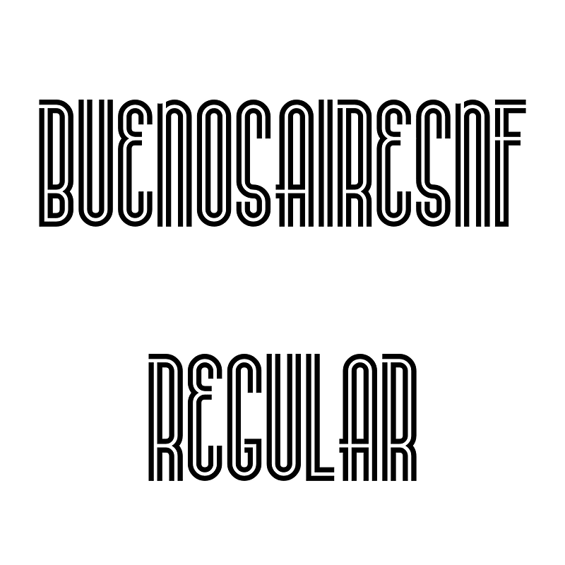 BuenosAiresNF Regular