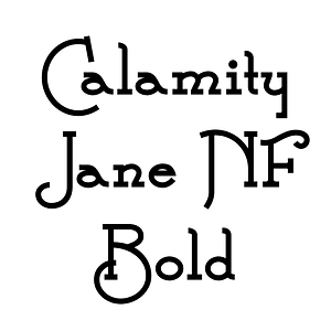 Calamity Jane NF Bold