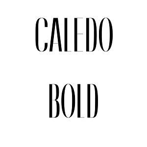 Caledo Bold