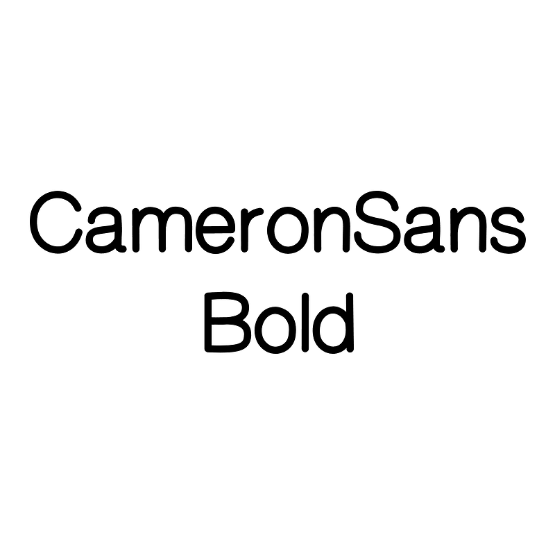 CameronSans Bold