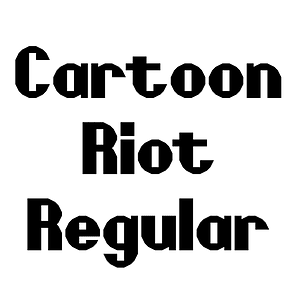 Cartoon Riot Regular