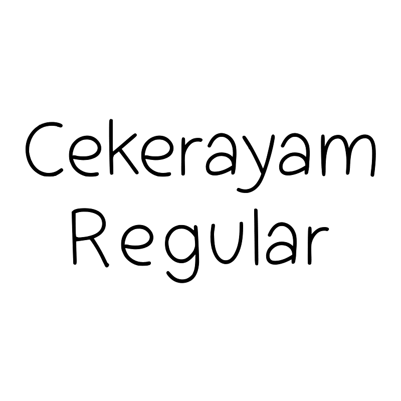 Cekerayam Regular