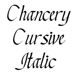 Chancery Cursive Italic