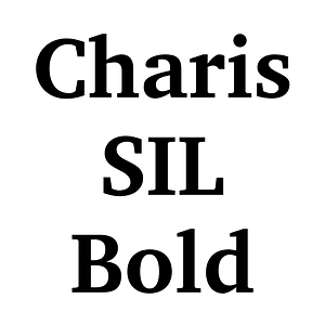 Charis SIL Bold