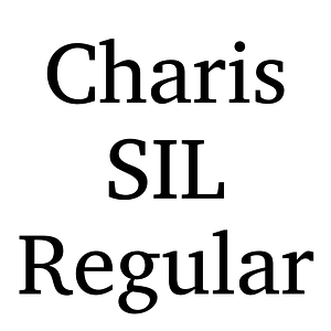 Charis SIL Regular