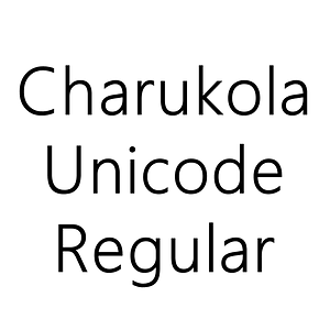 Charukola Unicode Regular