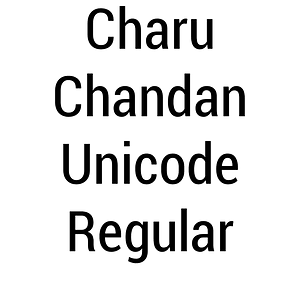 Charu Chandan Unicode Regular