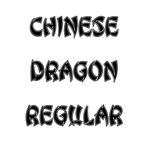 Chinese Dragon Regular