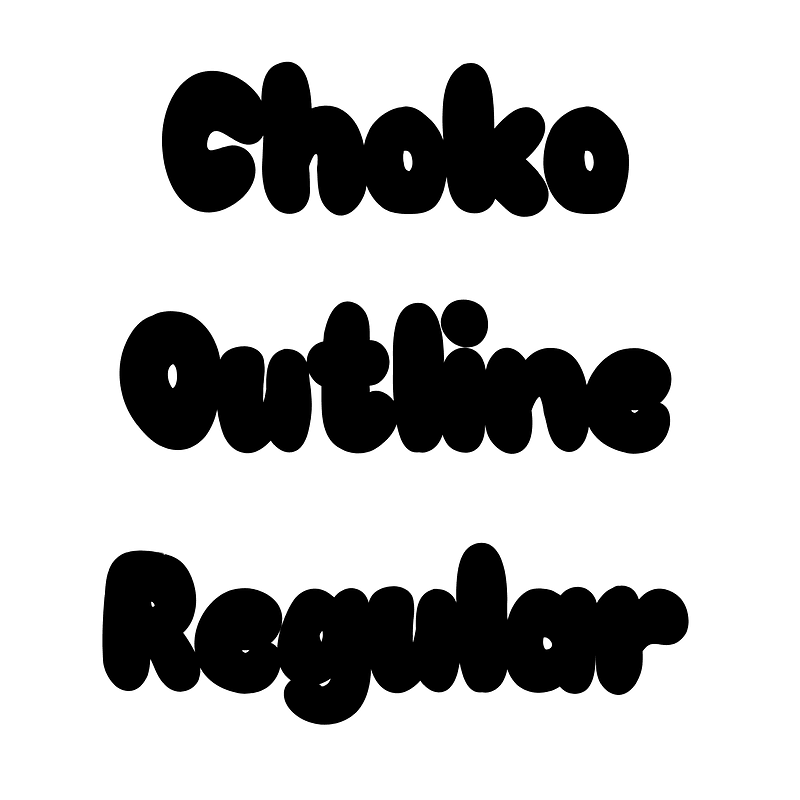 Choko Outline Regular
