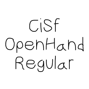 CiSf OpenHand Regular