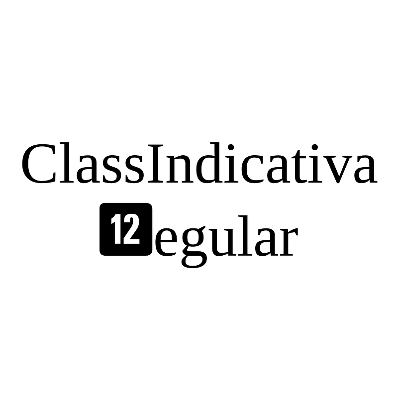 ClassIndicativa Regular