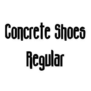 Concrete Shoes Regular