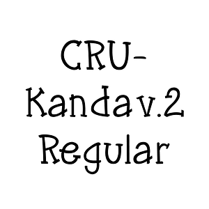 CRU-Kanda v.2 Regular