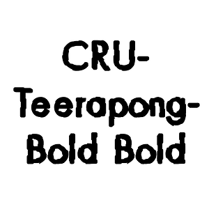 CRU-Teerapong-Bold Bold