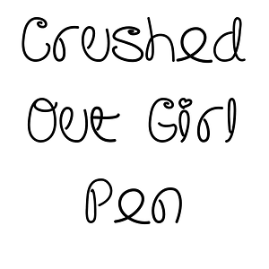 Crushed Out Girl Pen