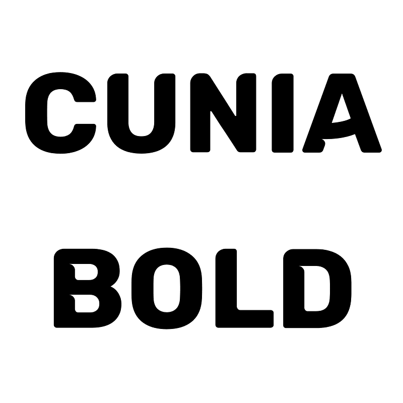 Cunia Bold
