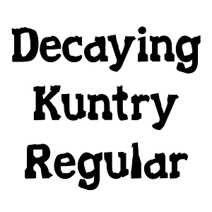 Decaying Kuntry Regular