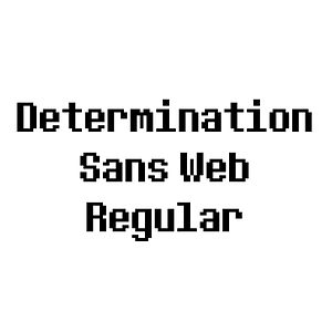 Determination Sans Web Regular