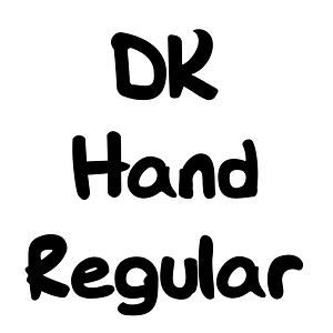 DK Hand Regular